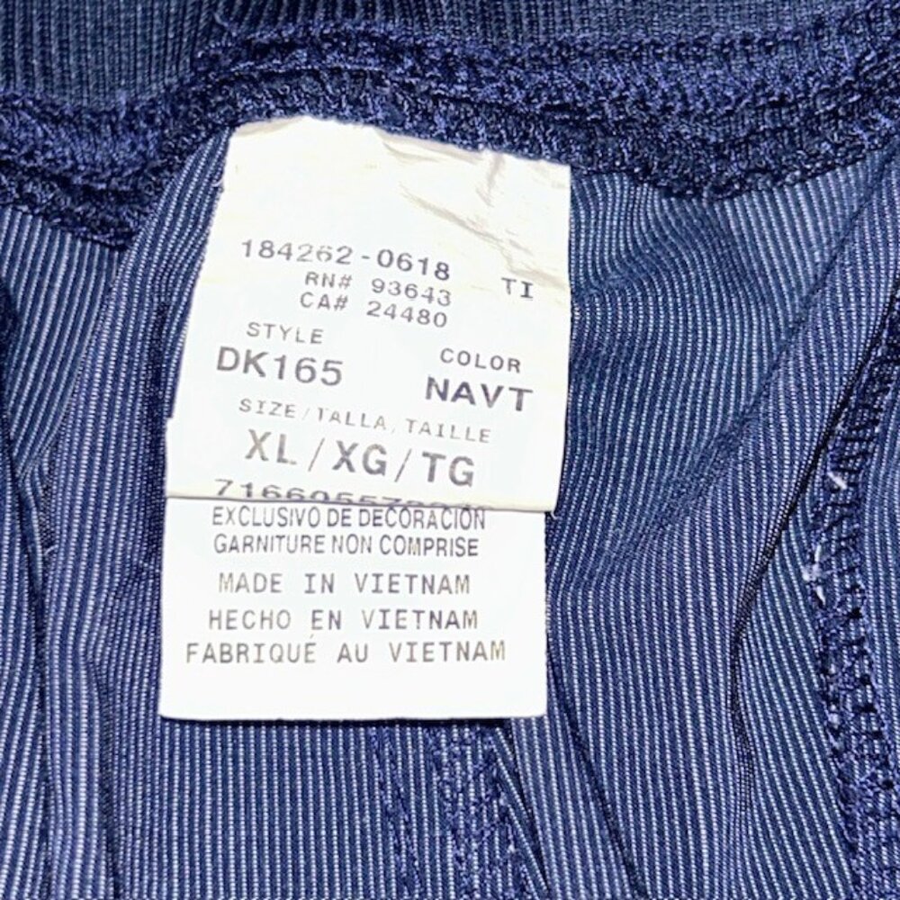 Pewter Dickies Scrubs Advance Unisex V Neck 3 Pocket Top DK695 Pants DK165 Sz XL - Picture 7 of 8